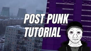 How to make POST PUNK BEATS [upl. by Atteirneh]