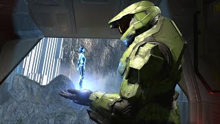 Halo Infinite Campaign  All Weapon AKA New Cortana Cutscenes [upl. by Gussie]