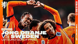 10 GAMES 30 POINTS 😍🔥  Highlights Jong Oranje  Sweden [upl. by Nylrad]