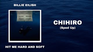 CHIHIRO Sped up  Lyrics [upl. by Eilsel]