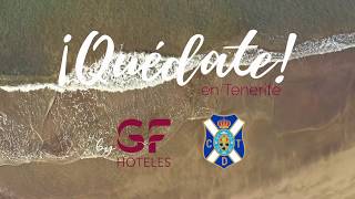 En GF Hoteles y CD Tenerife tenemos un gran vinculo nuestra isla [upl. by Lura]