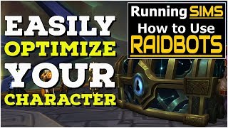 How to Sim Yourself in WoW  RaidBots Guide  INCREASE Your DPS [upl. by Gussman]