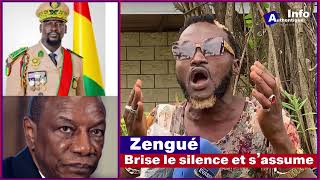 🚨🇬🇳  CONAKRY  Zangué CAMARA « Il doit rester » s’exprime sur son morceau en soutien à DOUMBOUYA ✅ [upl. by Donald]