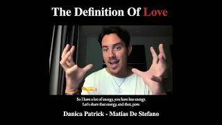 MatÍas De Stefano  The Definition Of Love  Ep 201shorts [upl. by Yerag]