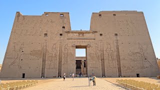 Full tour of mysterious Temple of Edfu aka Horus Temple  West Bank of the Nile Edfu Egypt 2023 [upl. by Yaner]