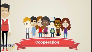 Character Trait  Cooperation  Educational Social Studies Video for Elementary Students amp Kids [upl. by Rednaxela]