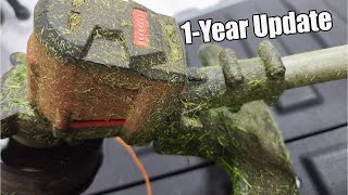 Milwaukee Tool M18 Brushless String Trimmer 1Year Update Model 282820 [upl. by Issej]