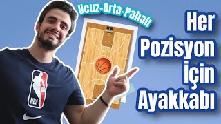 HER POZİSYON İÇİN AYAKKABI ÖNERİSİ  UCUZORTAPAHALI TERCİHLER BASKETBOL AYAKKABISI TAVSİYESİ [upl. by Eldoria57]