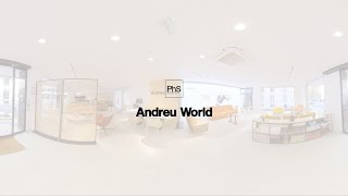 Showroom tour Andreu World  360° [upl. by Medarda]