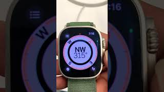 Apples Watch Ultra Navigation Mode⌚️ [upl. by Ezechiel389]