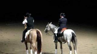 Dressage vs Reining  RAWF 2009 [upl. by Katusha]