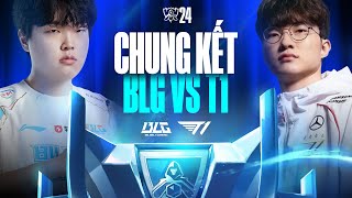 BLG vs T1 BO5  CKTG 2024  Chung Kết  02112024 [upl. by Nnaharas]