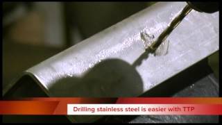 How to drill stainless steel easily  a quicker result from TTP [upl. by Lindsley]