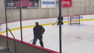 FLEURY STICKHANDLING PRACTICE [upl. by Cadal]