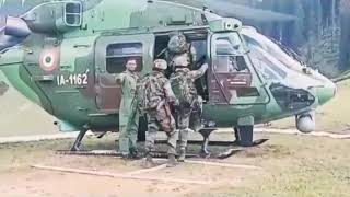 GHATAK Commandos Slithering Operations from DHRUV Helicopter [upl. by Wieche541]