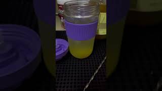 Honey Citron Tea at night homebrew home citron foodie drinking [upl. by Ynnus480]