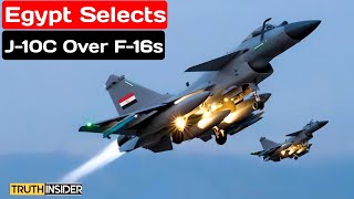 Egypt Chooses Chinese J10Cs Over Upgrading Its F16Vs  Egypt Air Force Buy Chinese J10C Jets [upl. by Josh433]