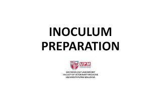 Inoculum Preparation [upl. by Lyrahc537]