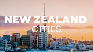 10 Most Beautiful Cities in New Zealand [upl. by Bertilla]