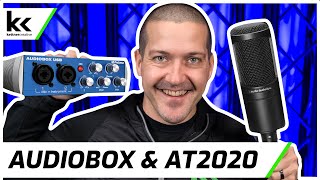 PreSonus AudioBox USB 96 amp AT2020  Setup amp Demo [upl. by Rillis]