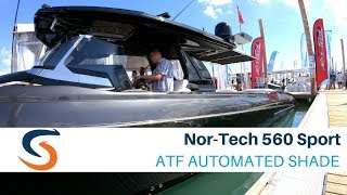 NorTech 560 Sport with SureShade Boat Shade [upl. by Dannica538]