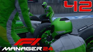 42 Kein DRS keine Spannung â€“ F1 Manager 2024 DeutschGerman [upl. by Caty658]