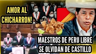 SE HUNDIO SOLO Maestros de PERU LIBRE CELEBRAN EN EL CONGRESO sin PEDRO CASTILLO [upl. by Nnairak961]