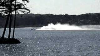 APBA Kilo Record 155182mph Grand Prix Hydroplane 1008 [upl. by Novihs30]