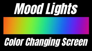 Color Changing Led Lights  Relaxing Mood [upl. by Id]