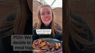 our last meal together cringe katie dernierrepas genant tiktok viral [upl. by Christyna]