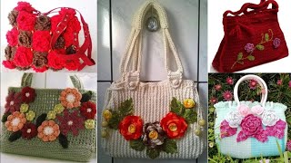 Modish Crochet Tote Bag  Shoulder Bags Super Neat  Crochet Bags  Boho Chic handle tote Bag [upl. by Donadee911]