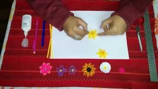 How to Make Daffodil Quilling Flower [upl. by Ykcul]