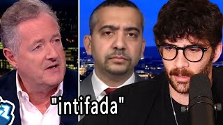 Piers Morgan amp Mehdi Hasan argue about the word quotintifadaquot  HasanAbi reacts [upl. by Francis618]