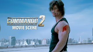 Vidyut Jammwal  Best Action Scene  Commando 2 The Black Money Trail  Amazon Prime Video [upl. by Assek735]