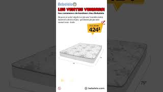 Ensemble Matelas Double et Sommier Plat  Collection Hayley bebelelolaval8839 bebelelo boobeyeh [upl. by Riccio542]