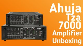 ahuja amplifier TZA7000 unboxing  Ahuja Tza7000 amplifier full review  700watt [upl. by Birk109]