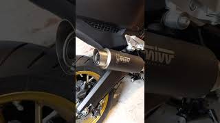 Full Mivv GP pro Forza Xadv 750 decatalyser exhaust [upl. by Bachman714]