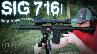 Review Sig Sauer 716i TREAD AR10 Outta 10 [upl. by Araihc737]