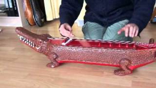 MI GYAUN  The Burmese crocodile zither [upl. by Comfort]