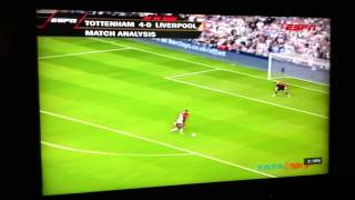 SPURS 4 0 LIVERPOOL MATCH ANALYSIS 2012 [upl. by Namus]