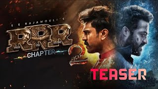 RRRchapter 2 Teaser l Ram Charan  Jr NTR l SSRajamauli l Ab Flex [upl. by Eserahs]