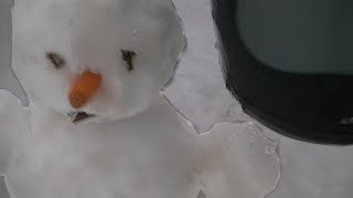 Snowman vs boiling water [upl. by Zorina]