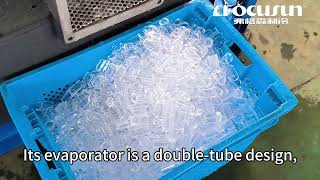 FOCUSUN production 170 tons tube ice machine [upl. by Anitnemelc]