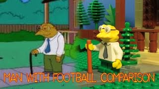 HANS MOLEMAN MAN HIT BY FOOTBALL COMPARSION [upl. by Birmingham]