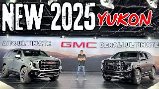 NEW 2025 GMC Yukon Denali Ultimate amp AT4 Ultimate [upl. by Nyleahcim995]