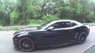 Twin Turbo 600 WHP LS3 Camaro SS Highway Pull [upl. by Othella]