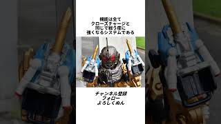 仮面ライダービルドに関する面白い特撮雑学豆知識shorts 仮面ライダー ゆっくり解説 [upl. by Vassar]