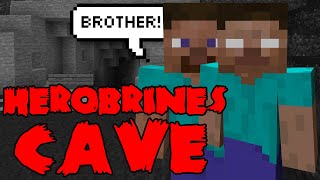 Herobrines Cave Will Minecraft Steve Survive [upl. by Malet]