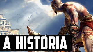 Sessão Spoiler  A História de God of War [upl. by Hasila]