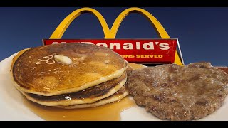 Eat Like a Man McDonalds Copycat Hotcakes and Sausage Johns Junk Ep 182 [upl. by Olly]